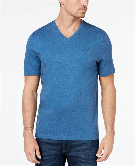 michael kors men's v-neck liquid cotton t-shirt|michael kors cotton t shirt.